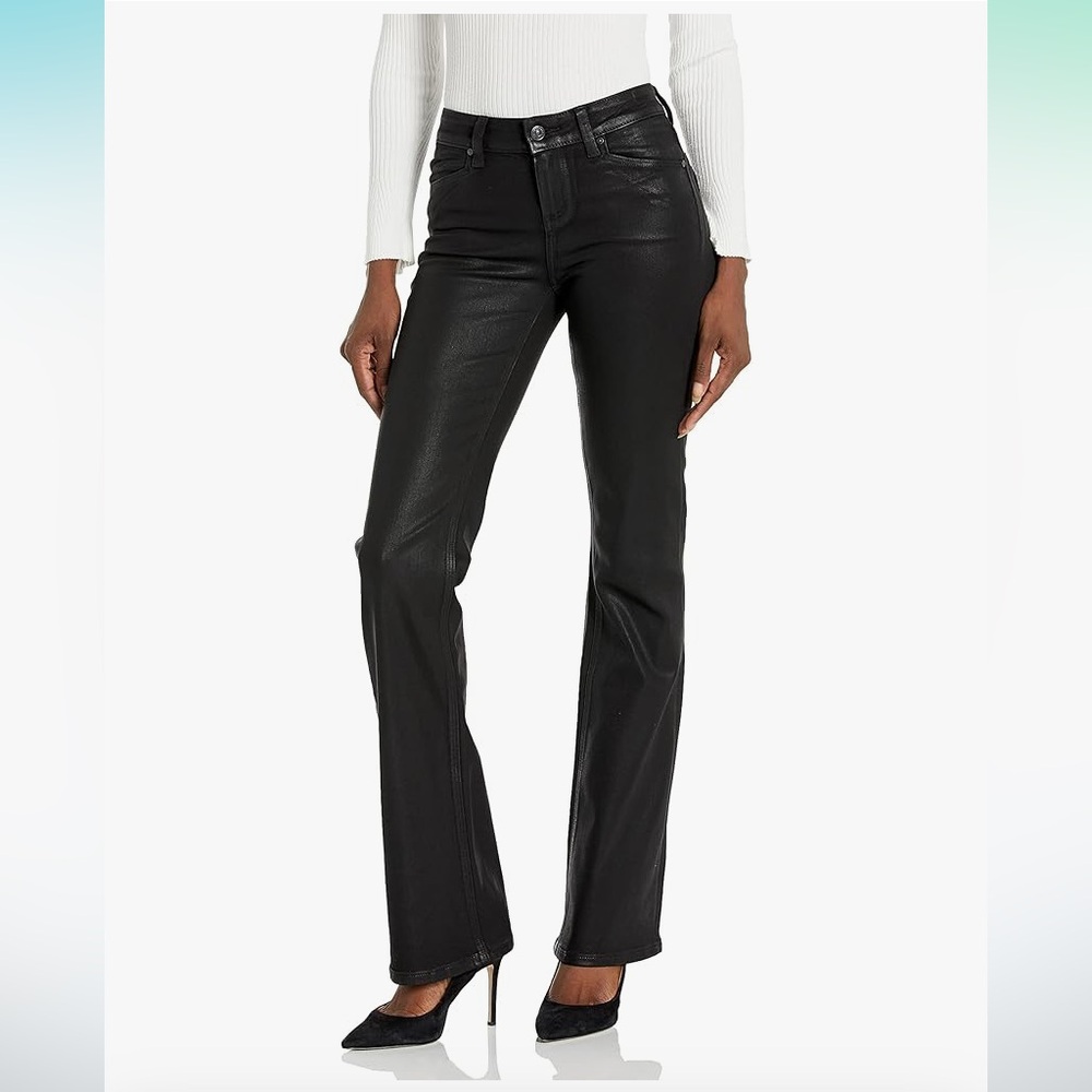 PAIGE Black Flare Jeans